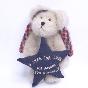 Boyds Bear Angel Jointed Bear A Star For Luck